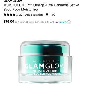 GlamGlow Omega-rich moisturizer